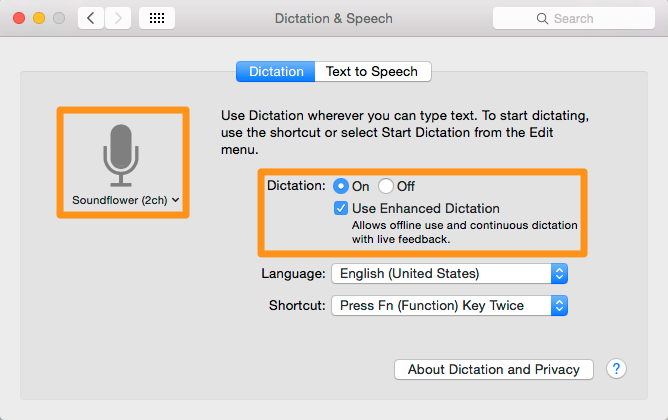 dictation for word mac